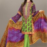 PurpleSilkDupattaDyedCambricShalwar.mshirt,.mextrafabricforpanel,separateembroiderdneckline,meterjacquardborder.PriceRs.,