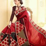 Christmas Saree   Sarees For Christmas Holiday