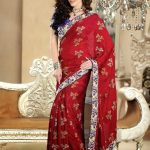 Christmas Saree   Sarees For Christmas Holiday