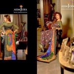 Asim Jofa Raw Silk Charmeuse Collection