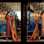 Asim Jofa Raw Silk Charmeuse Collection