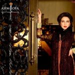 Asim Jofa Raw Silk Charmeuse Collection