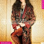 Gul Ahmed Embroidered Silk Velvet Coat Collection