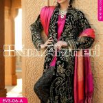 Gul Ahmed Embroidered Silk Velvet Coat Collection