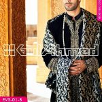 Gul Ahmed Embroidered Silk Velvet Coat Collection