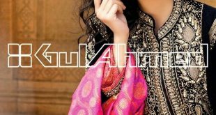 Gul Ahmed Embroidered Silk Velvet Coat Collection