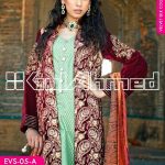 Gul Ahmed Embroidered Silk Velvet Coat Collection