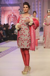 Hajra Hayat Telenor Bridal Couture Week  Collection