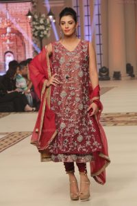 Hajra Hayat Telenor Bridal Couture Week  Collection