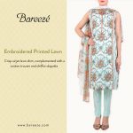 bareeze eid wear summer dresses collection  for women