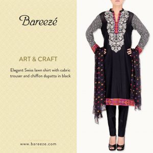 bareeze eid wear summer dresses collection  for women