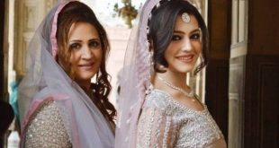 Asma Abbas with Her Daughter