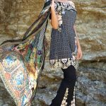 1572-PIRATE-BLACK EMBROIDERED LAWN UNSTITCHED 5,790