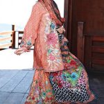 1576-PEACH-ECO EMBROIDERED LAWN UNSTITCHED 5,790