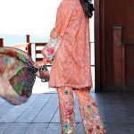 1576-PEACH-ECO EMBROIDERED LAWN UNSTITCHED 5,790