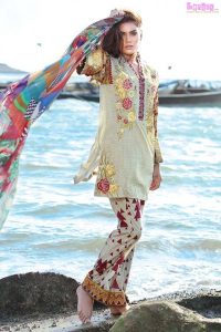 1579-TRIBAL-GREY EMBROIDERED LAWN UNSTITCHED 5,790