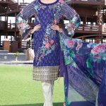 1583-DAZZLING-BLUE EMBROIDERED LAWN UNSTITCHED 5,790