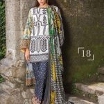 Mahgul Luxury Lawn 2017 AlZohaib DESIGN NO. 18 PRICE: 6790 PKR