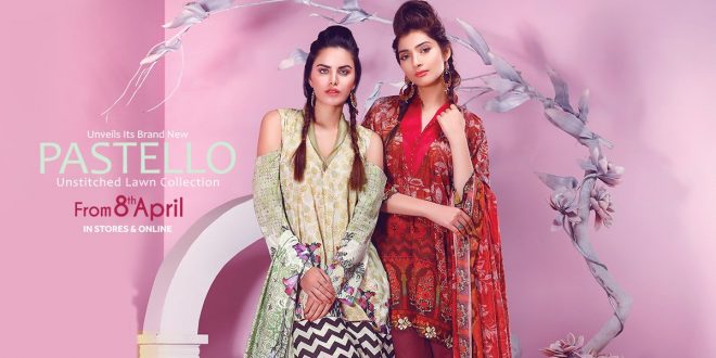 Pastello Lawn Collection 2017 By Warda