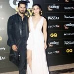 Shahid Kapoor and Alia Bhatt exchange greetings during the GQ Style Awards 2018 held at Taj Lands End in Bandra, Mumbai.