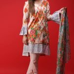 3PC Chiffon Lawn Print PKR 2,595