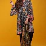 3PC Chiffon Lawn Print PKR 2,595