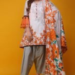 3PC Lawn Print PKR 2,395