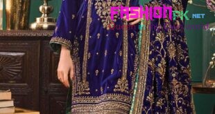 Gul Ahmed winter collection 2021with Velvet Shawl