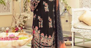 Asim Jofa Summer Black Dress 2021