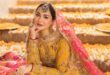 Hania Amir in Mehendi Bride Dress by MahaPhotography